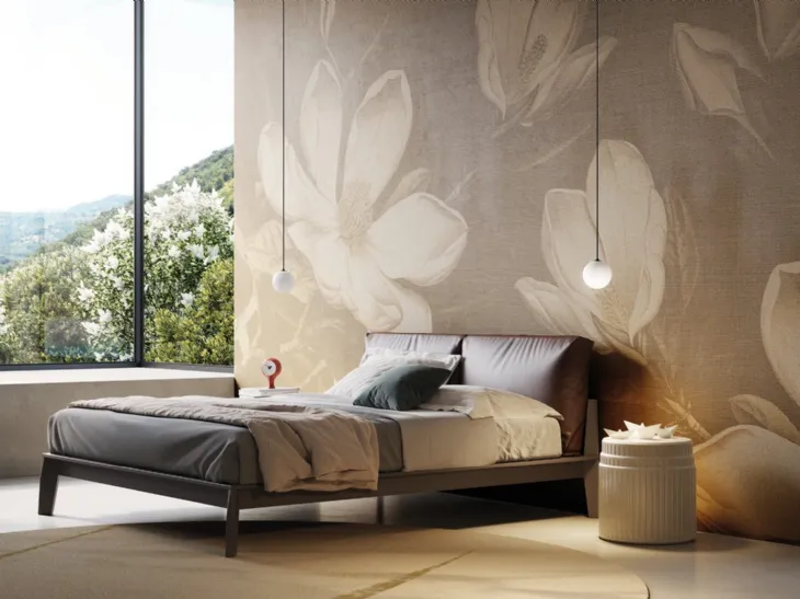 Carta da parati floreale Ashai di Instabilelab