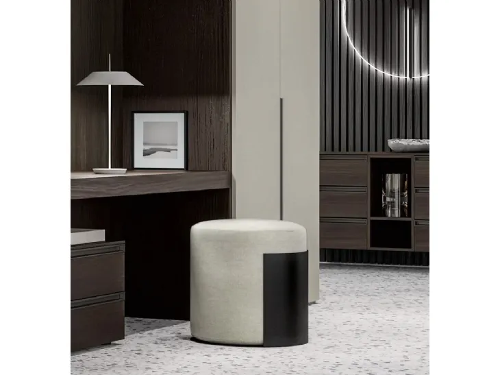 Pouf cilindrico Bellini di SantaLucia