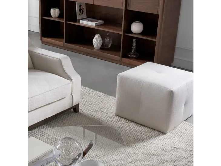 Pouf Cubotto in tessuto di Tosconova