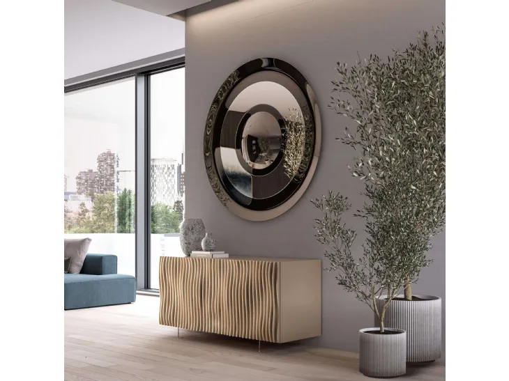 Specchio di design Dorian di Ozzio