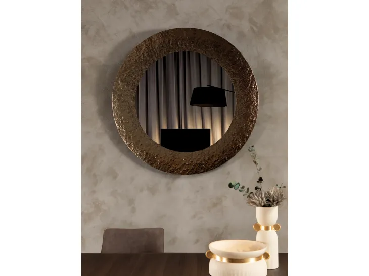 Specchio rotondo Opal di Tonin Casa