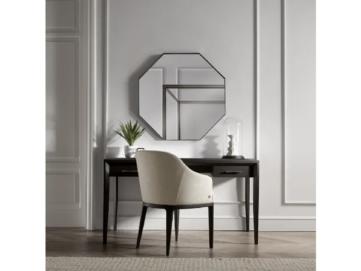 Specchio ottagonale con cornice in metallo SP 200 di Tosconova