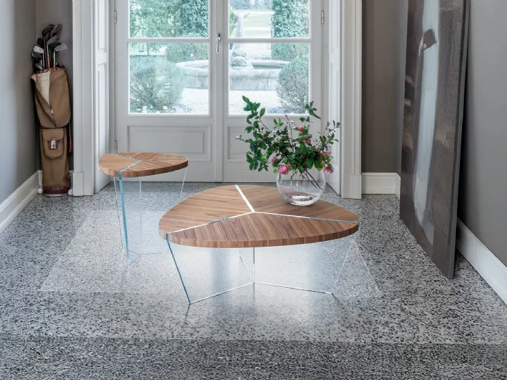 Tavolino rotondo Aida di Tonin Casa