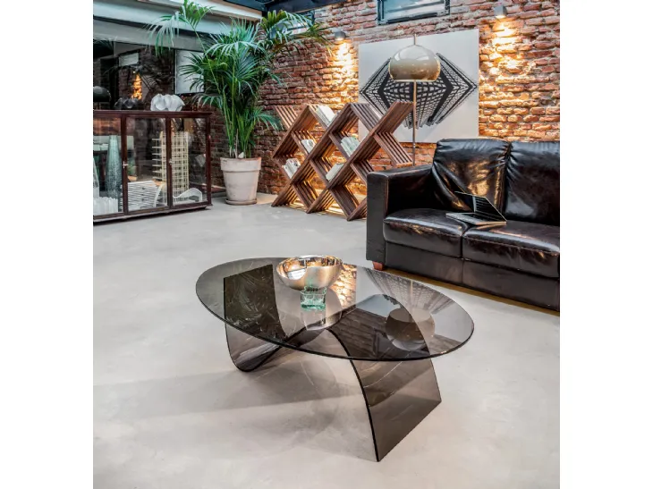 Tavolino in vetro Alissa di Tonin Casa