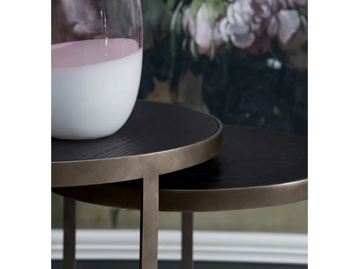 Tavolino rotondo Hammer di Tonin Casa