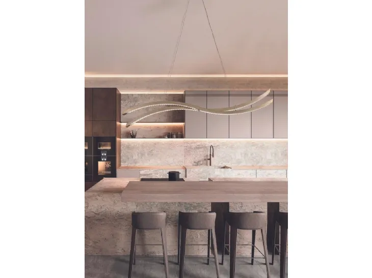 Lampada a sospensione Libe di Masiero