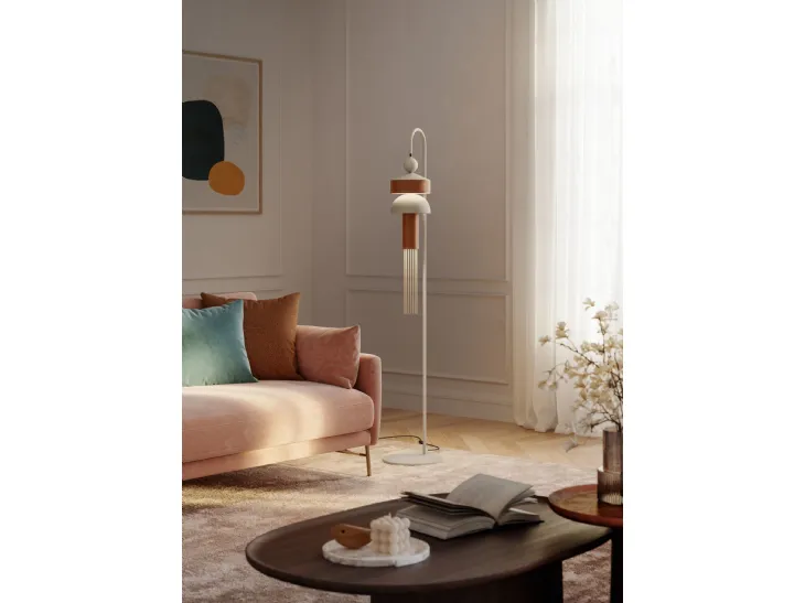 Lampada da terra Nappe di Masiero