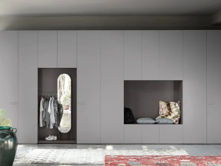 Armadio Alfa con Nicchia di Novamobili