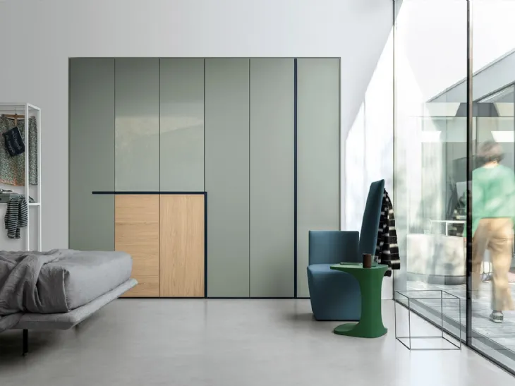 Armadio con ante battenti Aria Grafica di Md House
