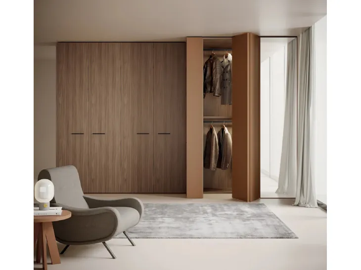 Armadio con ante battenti Plana di Dielle Modus