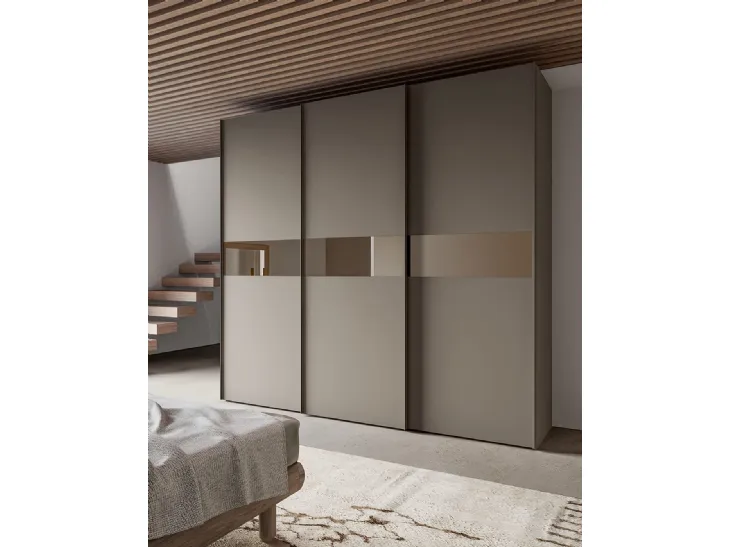 Armadio con ante scorrevoli Tris 01 di SantaLucia
