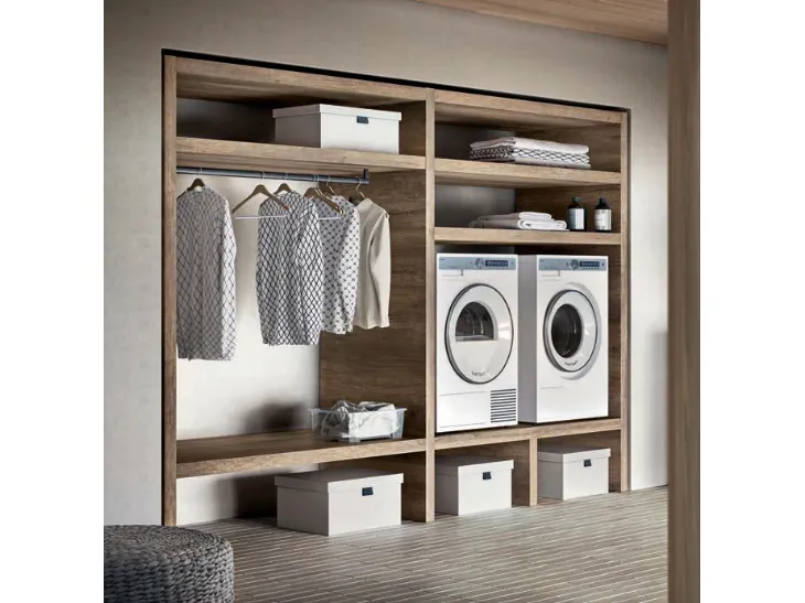 Mobile bagno per lavanderia Multipratici 04 di Synergie