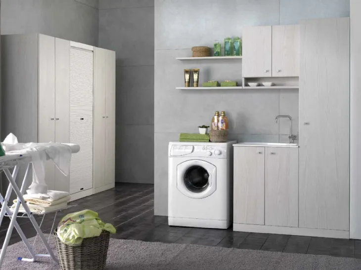 Mobile da Bagno per lavanderia Multipratici 06 di Synergie