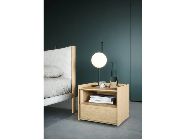 Comodino in legno Sly di Novamobili