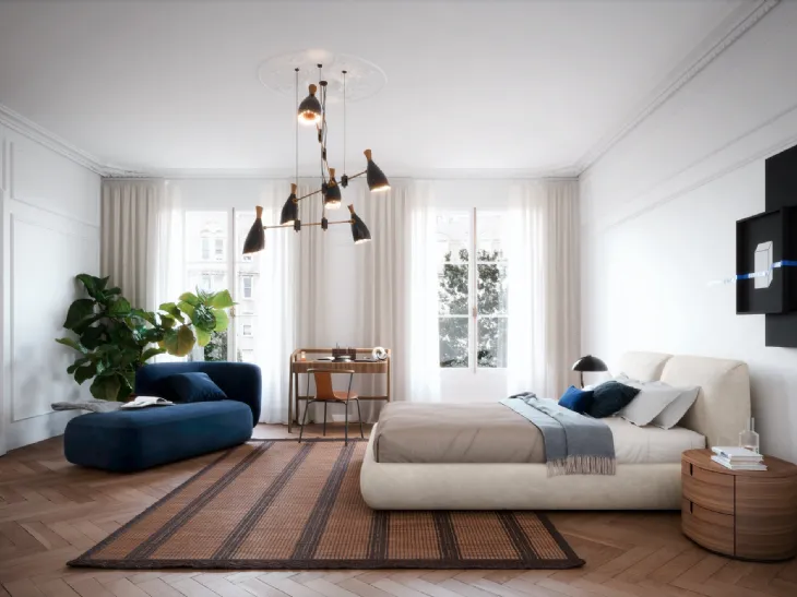 Comodino in legno Vesta di Novamobili