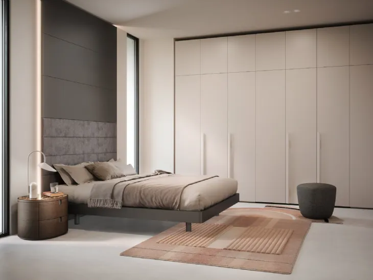 Comodino in legno Vesta di Novamobili