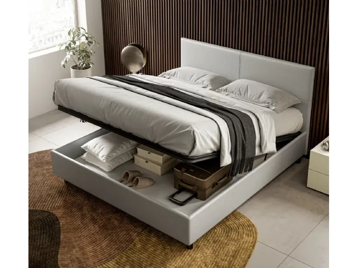 Letto con contenitore Bora di SantaLucia