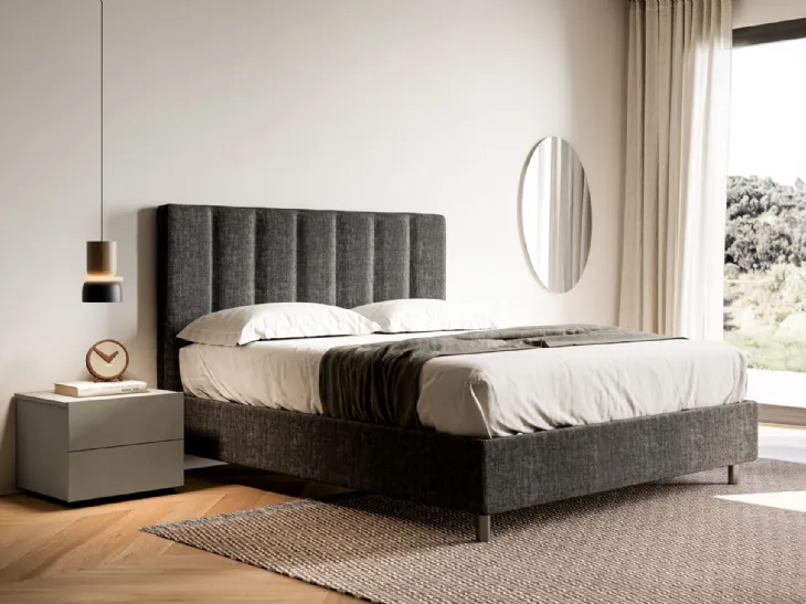 Letto imbottito Kali di SantaLucia