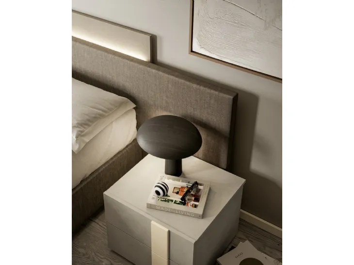 Letto con testiera a due pannelli Mari di SantaLucia