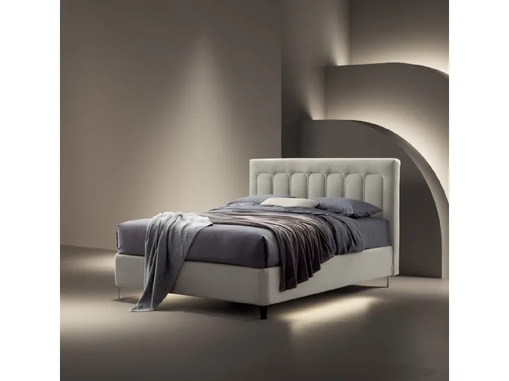 Letto imbottito Selene di Stilfar Italia