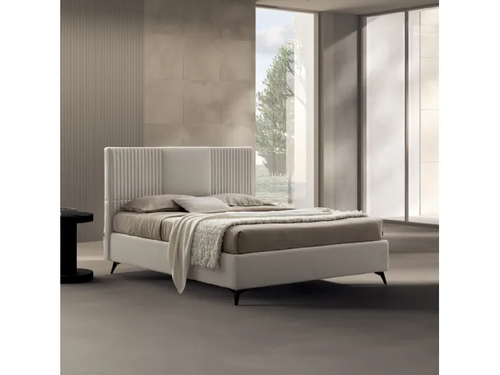 Letto in tessuto Silvia di Stilfar Italia