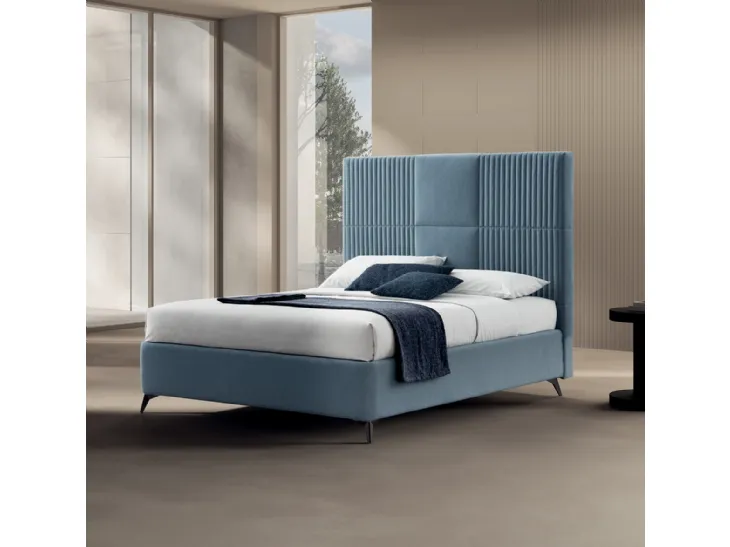 Letto in tessuto Silvia di Stilfar Italia