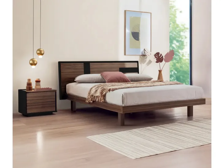 Letto in legno Solstizio di Le Fablier