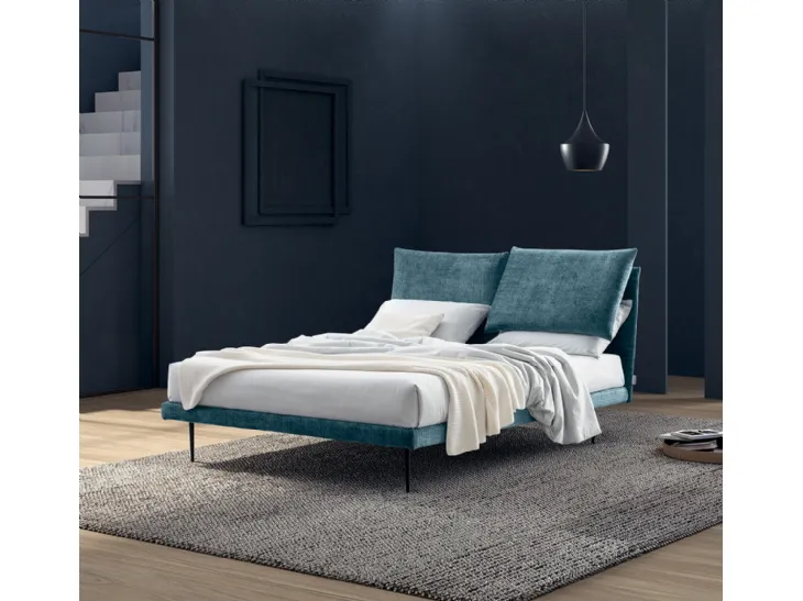Letto matrimoniale in tessuto Francesca di Stilfar