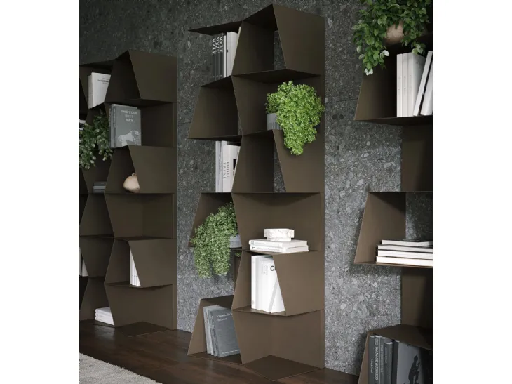 Libreria componibile Checker di Tonin Casa