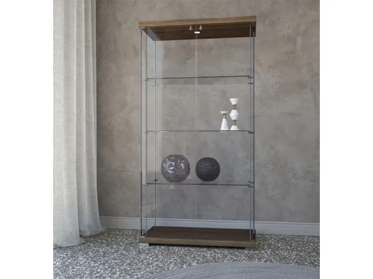 Libreria in vetro Ego Plus di Tonin Casa