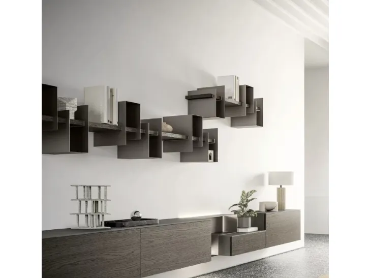 Libreria sospesa Lamina di SantaLucia