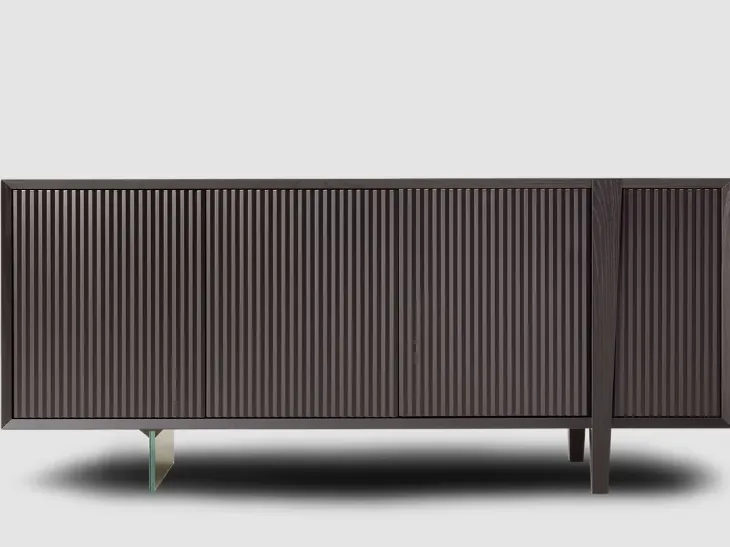 Madia Gossip con ante in legno di Fasolin