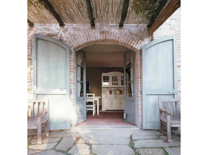 Madia Mimosa in legno laccato di Tonin Casa