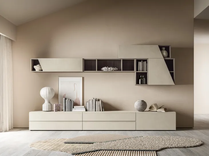 Parete Attrezzata Pratico PTG421 di SantaLucia