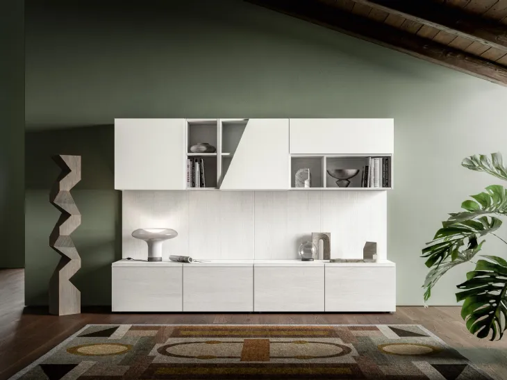 Parete Attrezzata Pratico PTG429 di SantaLucia