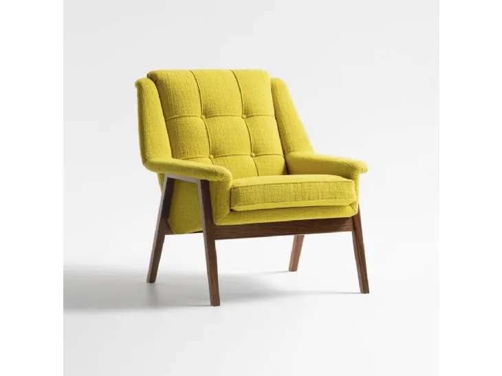 Poltrona in tessuto Victoria Dedar di Tosconova