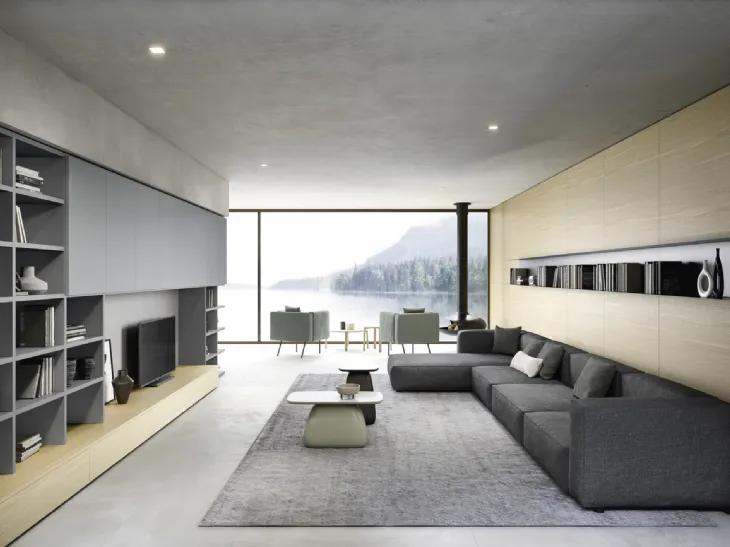 Divano con penisole Avenue di Novamobili