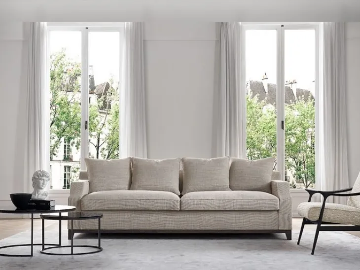 Divano letto in tessuto Moritz di Tosconova