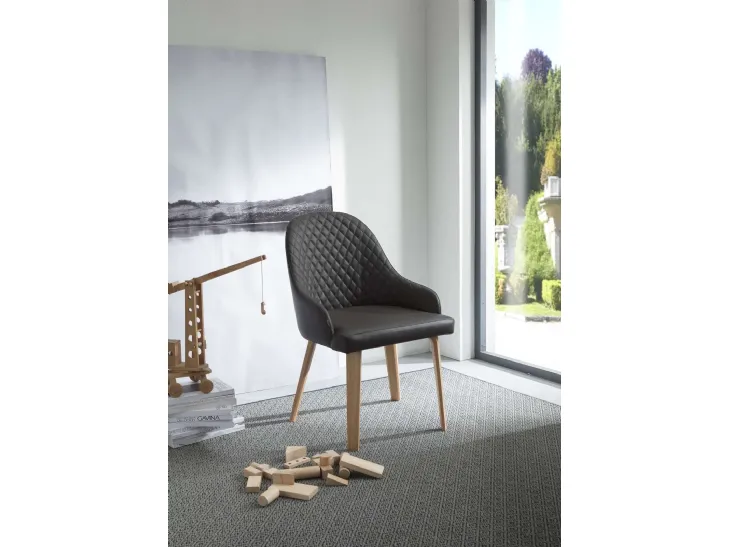 Sedia girevole Atena di Ozzio