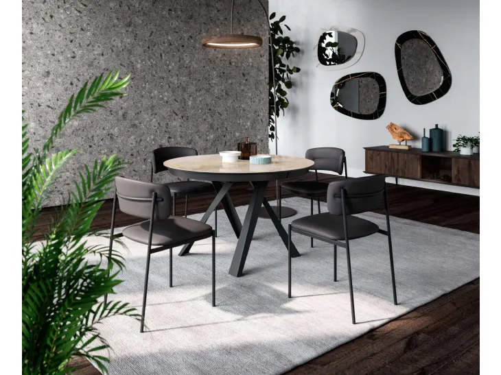 Sedia di design Ego di Ozzio