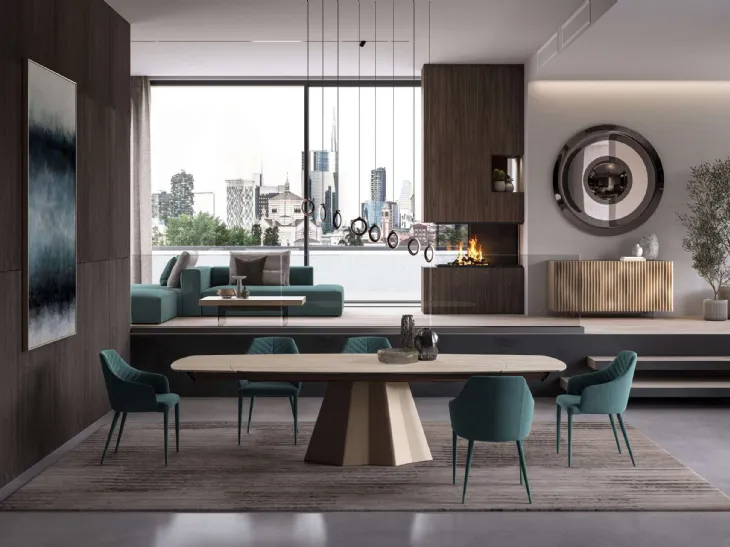 Tavolo allungabile Cupido di Ozzio