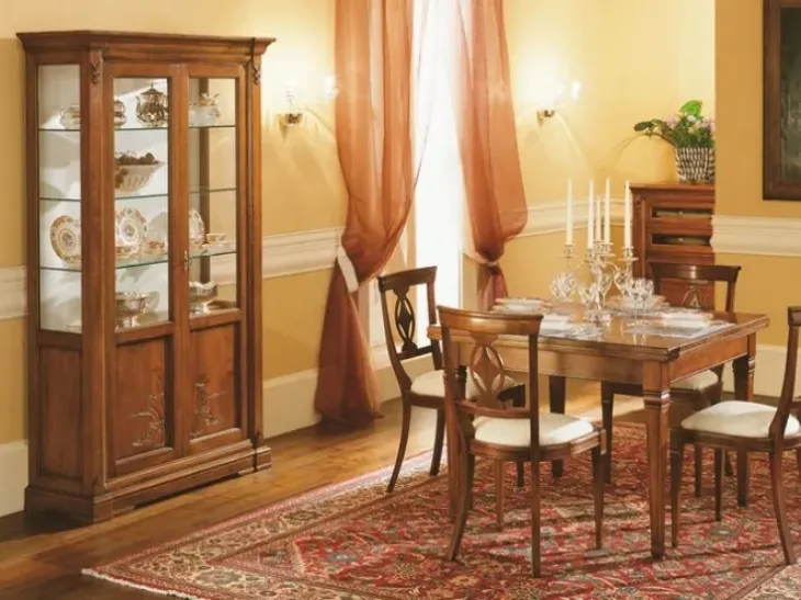 Tavolo quadrato Fenice 1849 di Bamart
