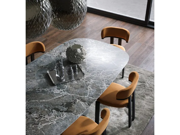 Tavolo Sipario in ceramica di Tonin Casa