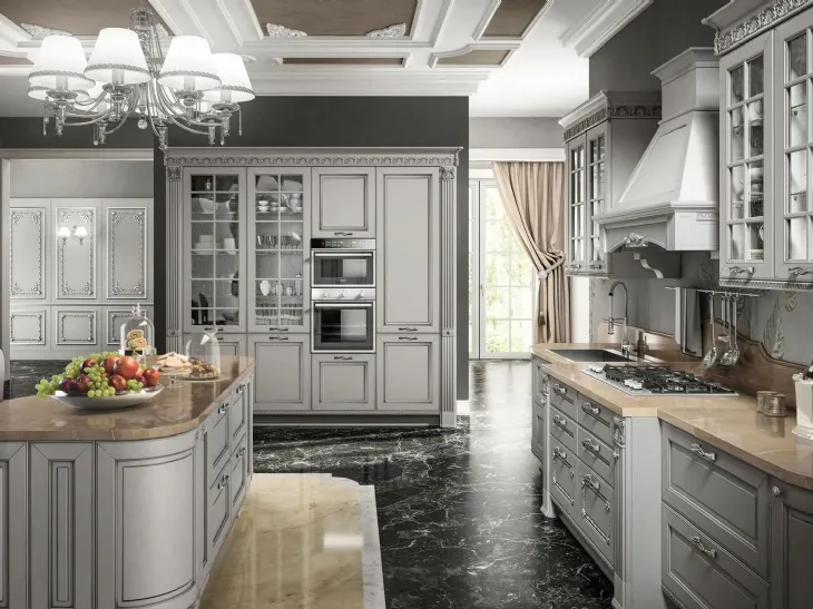 Cucina Classica con isola Dolcevita 09 di Stosa