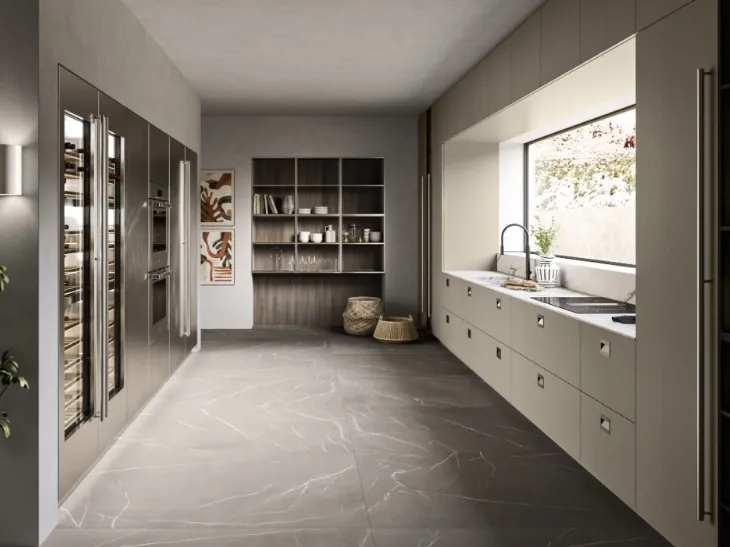 Cucina Design lineare Opera 02 di Snaidero