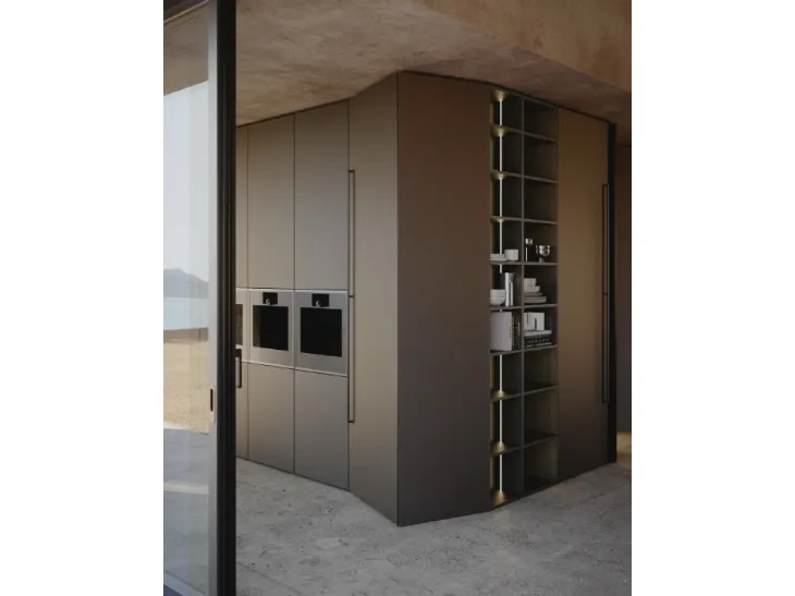 Cucina Design con doppia isola Orbita 01 di Snaidero