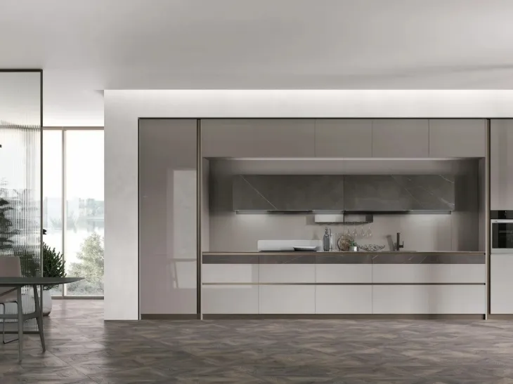 Cucina Moderna lineare Aliant 06 di Stosa