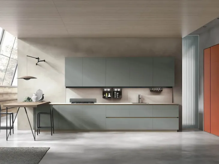 Cucina Moderna angolare Color Trend 04 di Stosa