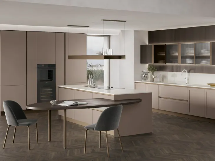 Cucina Moderna con isola Infinity 02 di Stosa