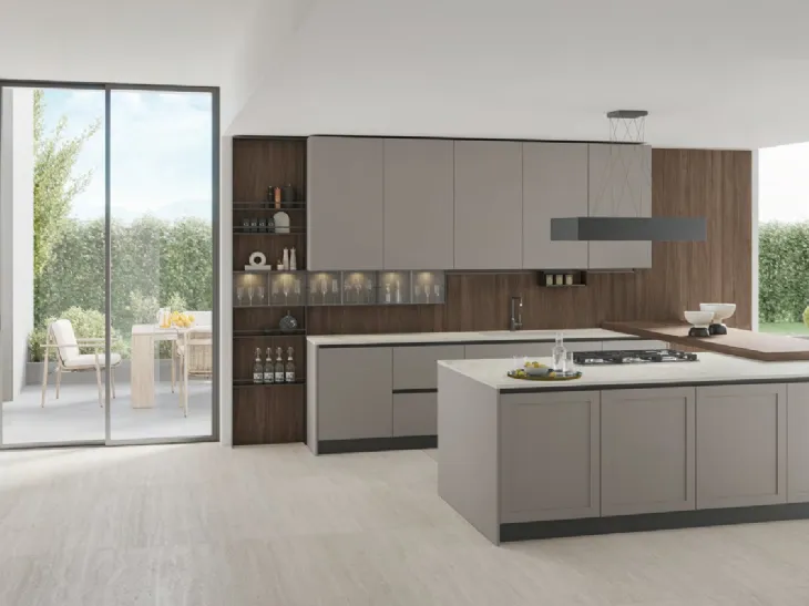 Cucina Moderna Infinity Modern 03 di Stosa